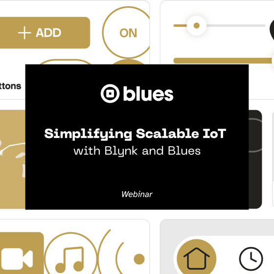 blynk and blues webinar promo