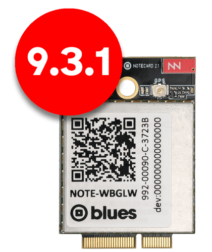 notecard firmware 9.3.1