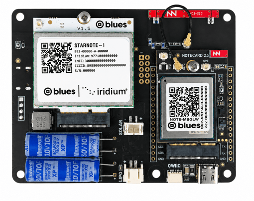 starnote for iridium