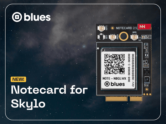 notecard for skylo announcement